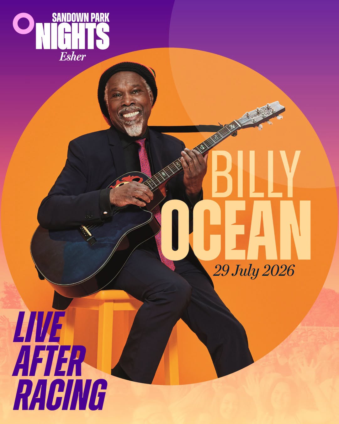 Billy Ocean Brings Timeless Soul to Sandown Park for a Summer Night to Remember