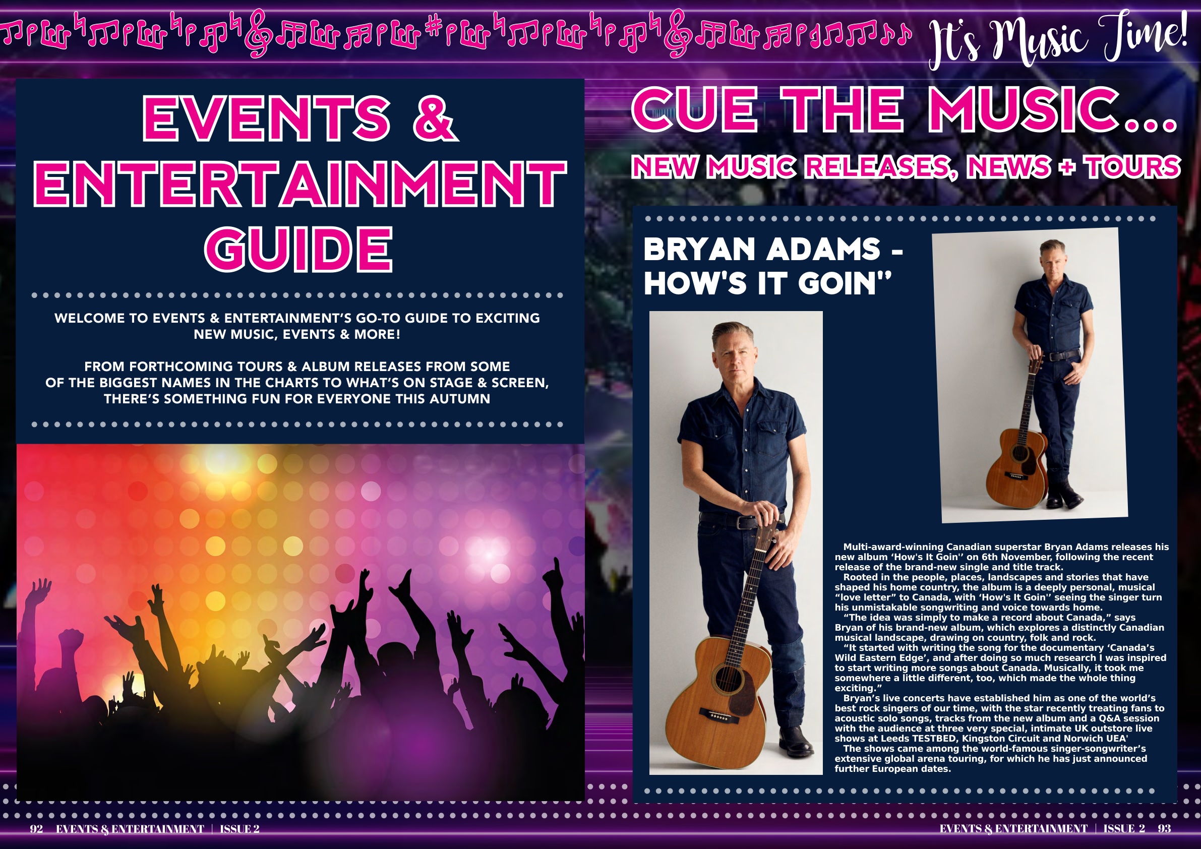 EVENTS & ENTERTAINMENT GUIDE