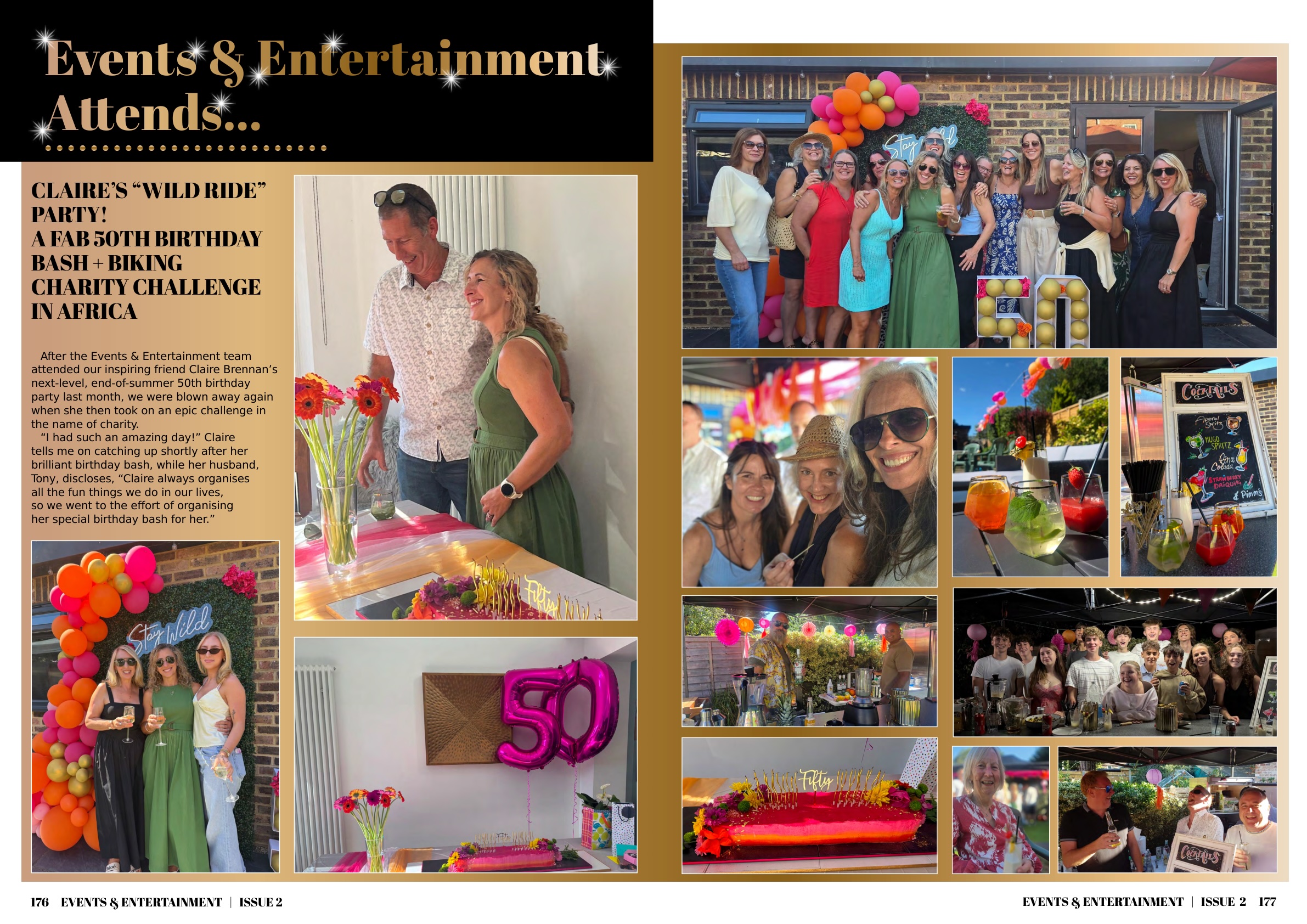 Events & Entertainment attends… Claire’s “Wild Ride” party!
