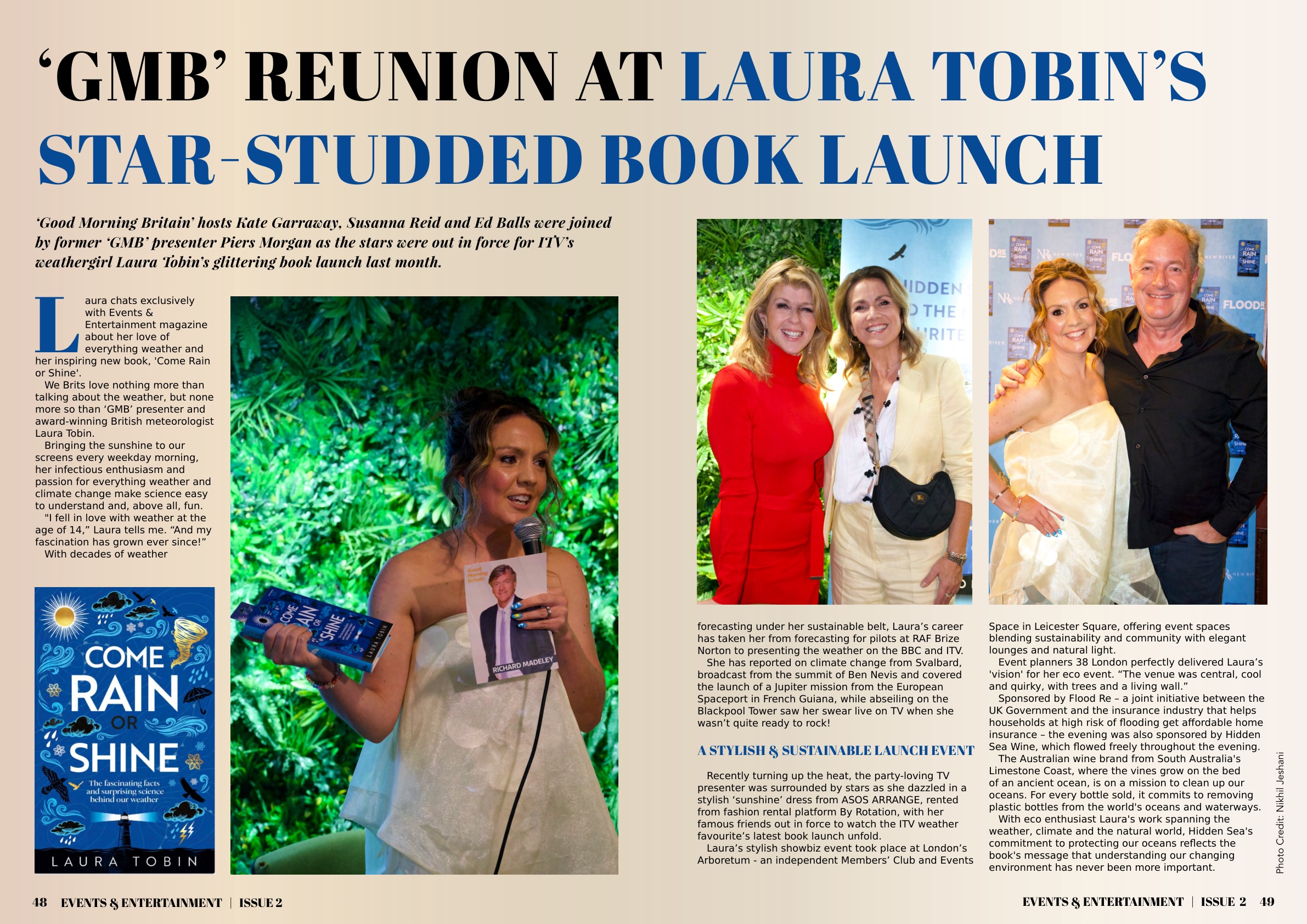 ‘GMB’ reunion at Laura Tobin’s star-studded book launch