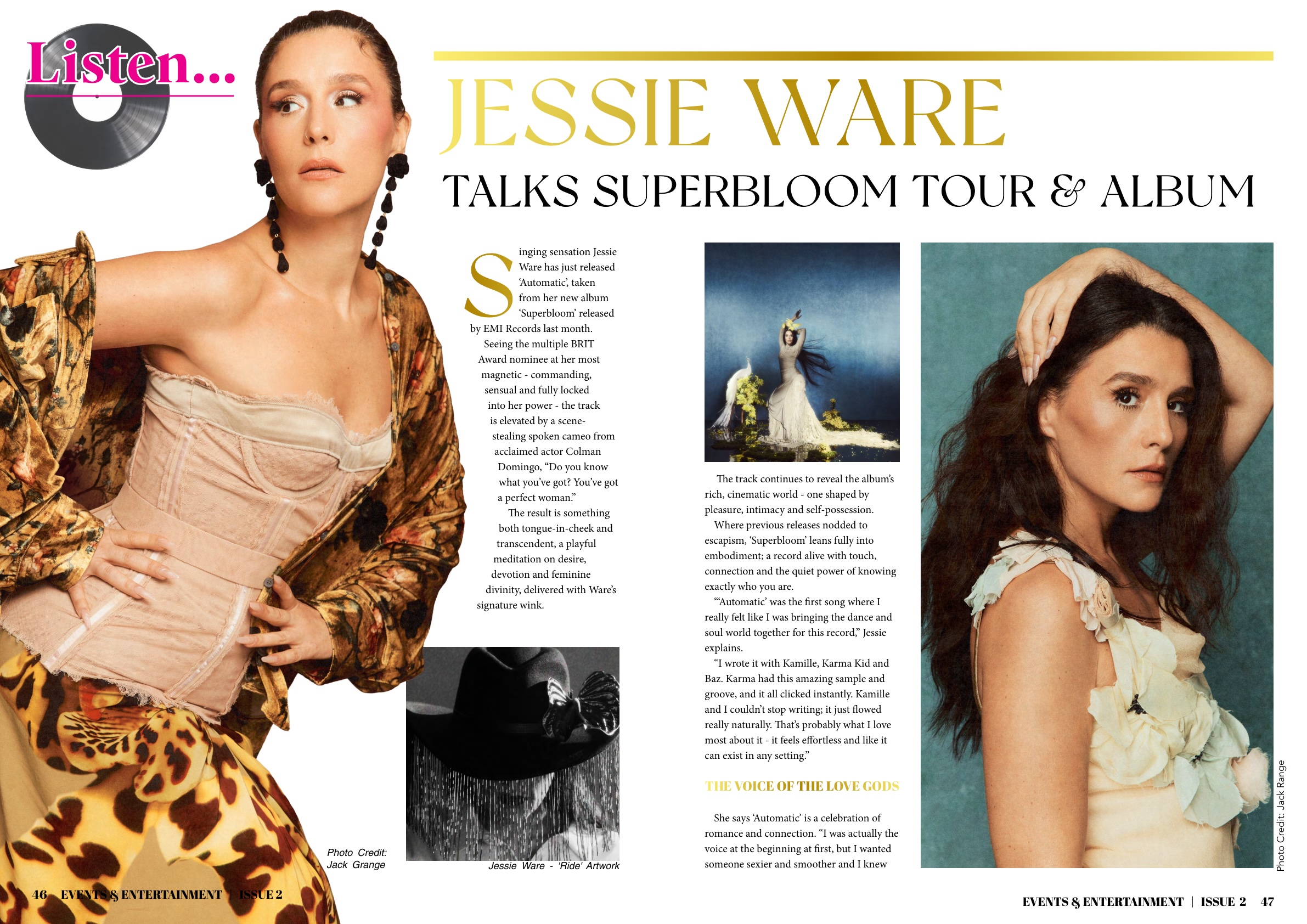 Jessie Ware talks Superbloom tour & album