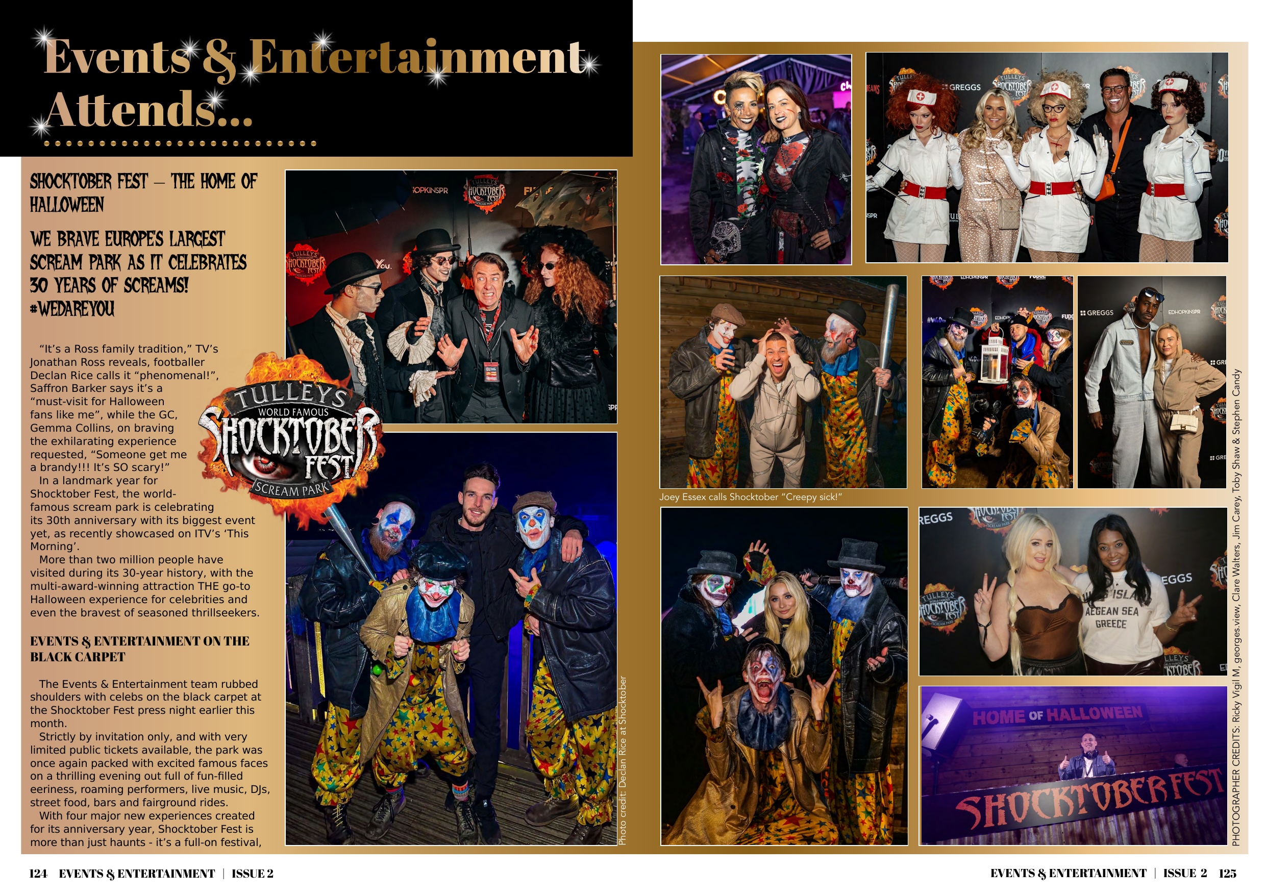 Events & Entertainment attends…  Shocktober Fest – the home of Halloween