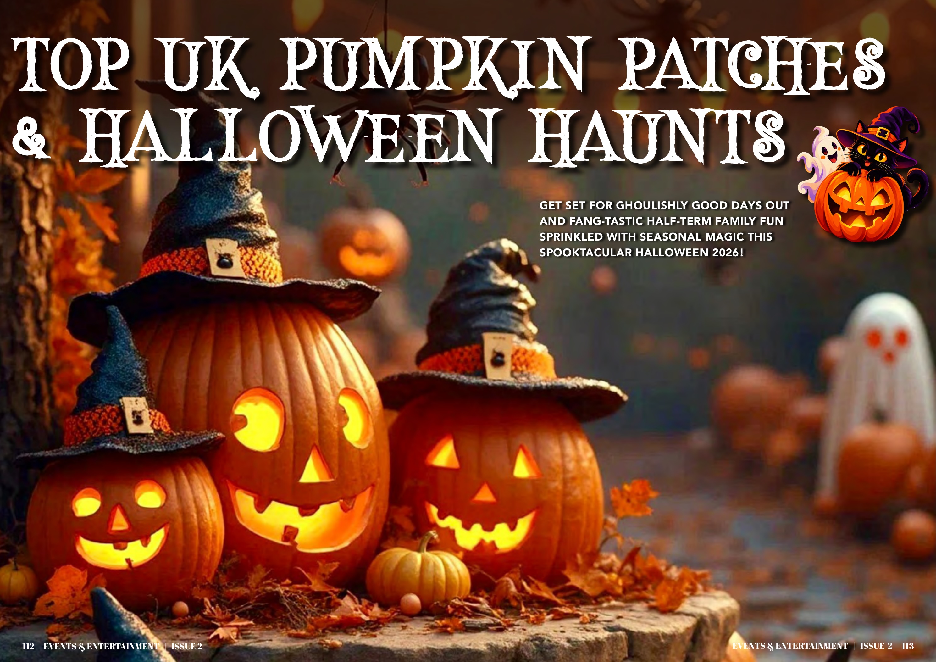 Top UK pumpkin patches & Halloween haunts